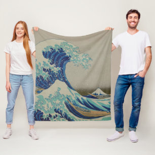 Couverture Polaire La grande vague de l'art japonais de bois de