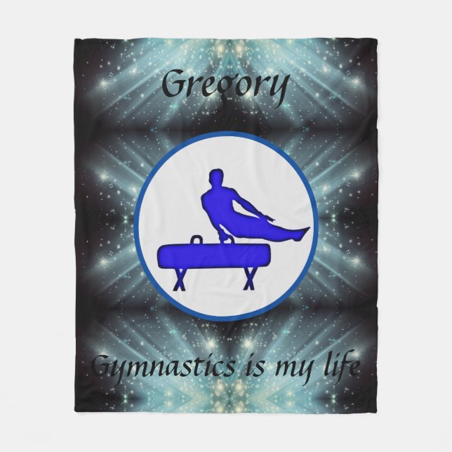Couverture Polaire La gymnastique est ma vie - Gymnastique masculine (Devant)