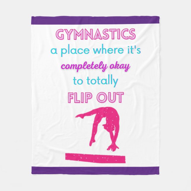 Couverture Polaire La gymnastique Un endroit où il fait bon se retour (Devant)