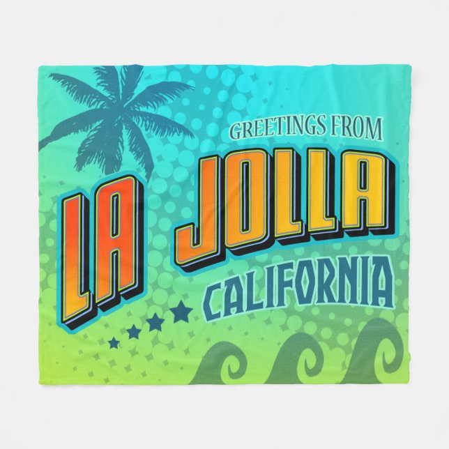 Couverture Polaire La Jolla California Blanket (Devant (Horizontal))