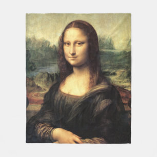 Couverture Polaire La Mona Lisa Leonardo da Vinci