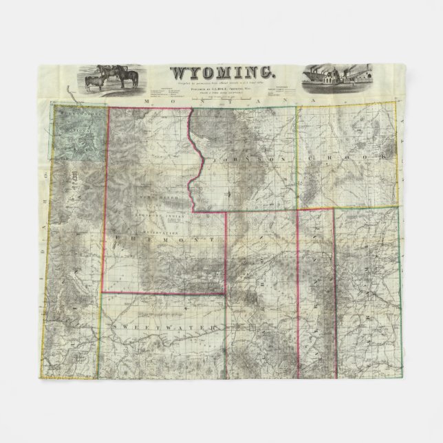 Couverture Polaire La nouvelle carte de Holt, Wyoming (Devant (Horizontal))