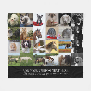 COUVERTURE POLAIRE LA PHOTO DONNE À MOM DAD GRANDPA GRANDMA PETS AMIS