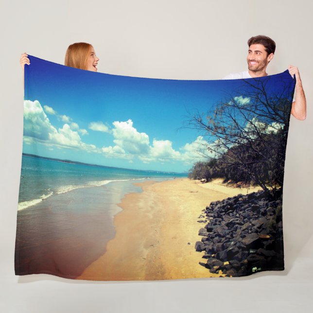 Couverture Polaire La plage (En situation)