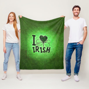 Couverture Polaire La Saint-Patrick de SlipperyJoe's vacances irlanda