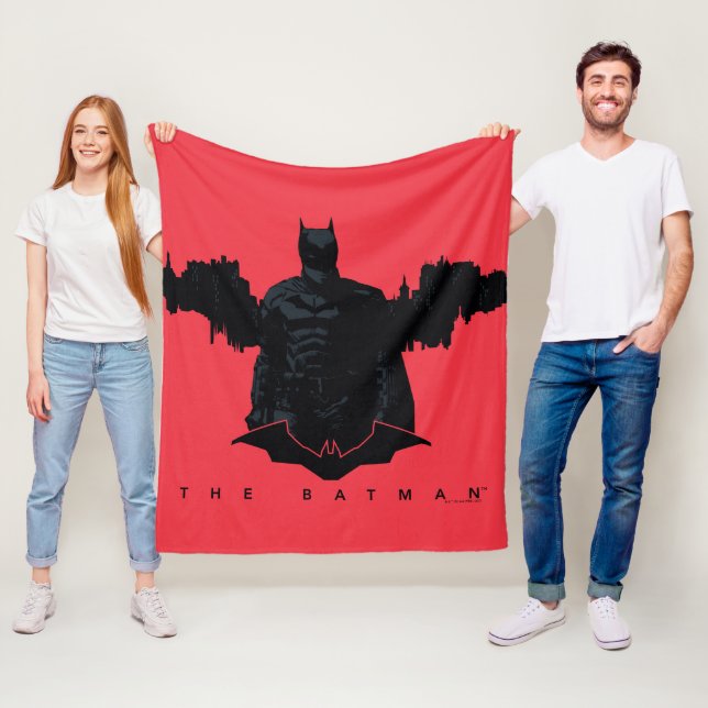 Couverture Polaire La silhouette de Batman Gotham (En situation)