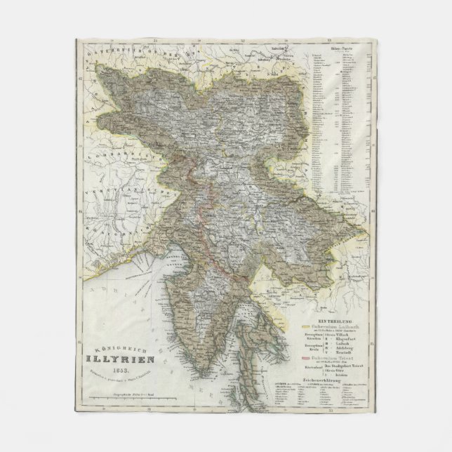 Couverture Polaire La Slovénie, Croatie (Devant)