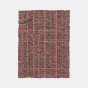 Couverture Polaire La toile de jute graphique tissée ficelle la pêc