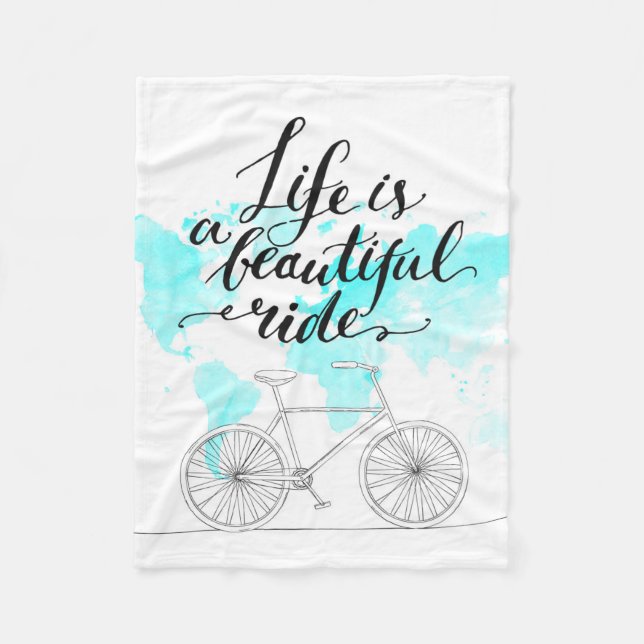 Couverture Polaire La vie est un beau bleu de tour (Devant)