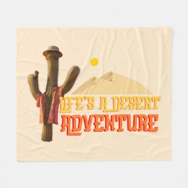 Couverture Polaire La vie est une aventure désertique (Devant (Horizontal))