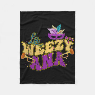 Couverture Polaire La Weezy Ana Groovy Mardi Gras Louisiane Hommes Fe