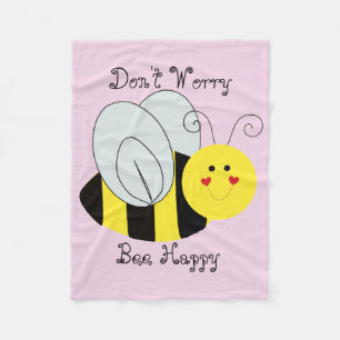Couverture Polaire L'abeille mignonne n'inquiètent pas l'abeille