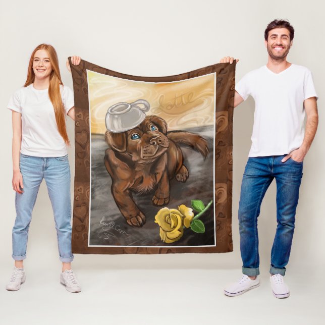 Couverture Polaire Laboratoire de Latte de chocolat (En situation)
