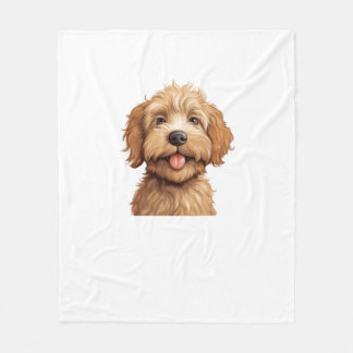 Couverture Polaire Labradoodle australien