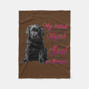 Couverture Polaire Labrador Chien Papa Chien Maman Amoureux des chien