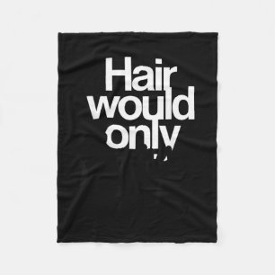 Couverture Polaire L'absence de cheveux ne ralentirait que l'humour c