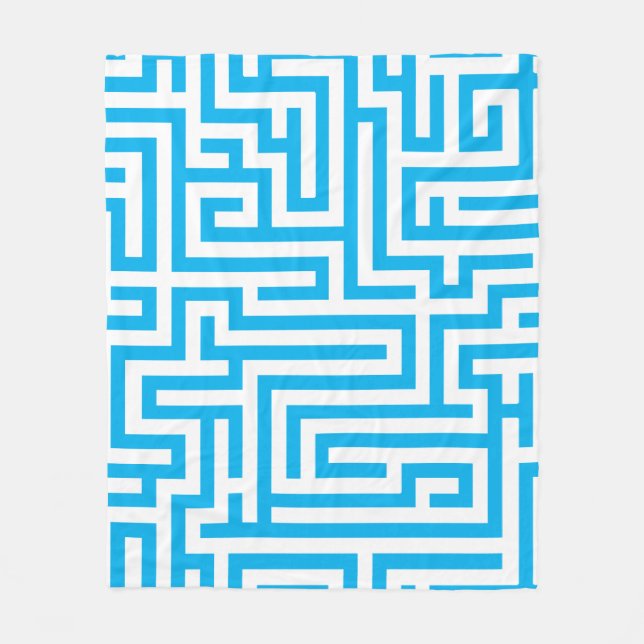 Couverture Polaire Labyrinth (Devant)