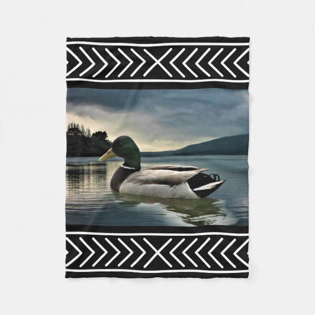 Couverture Polaire Lac Mallard Duck (Devant)