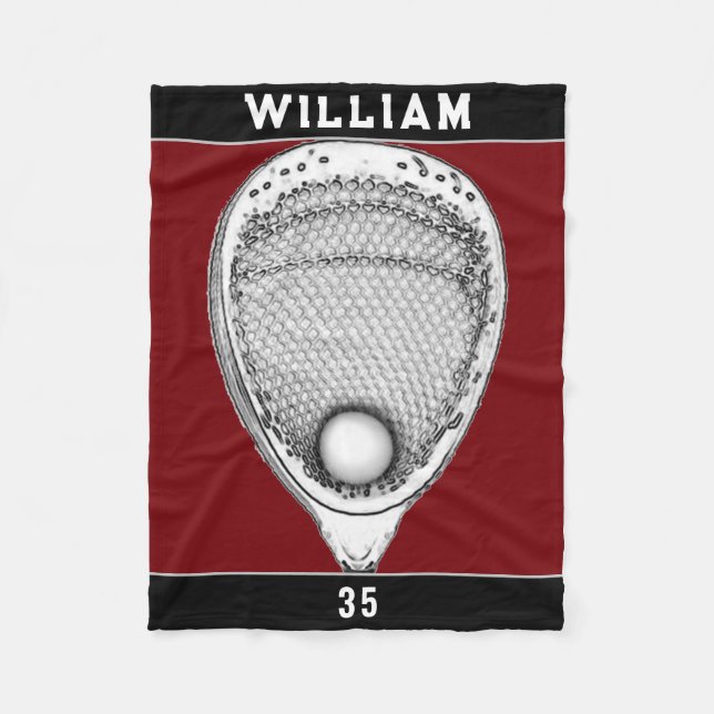 Couverture Polaire Lacrosse Goalie (Devant)