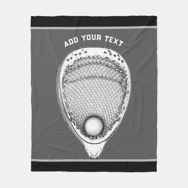 Couverture Polaire Lacrosse Goalie (Devant)