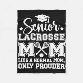 Couverture Polaire Lacrosse Senior Mom Prousse Lacrosse Player Senior