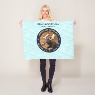 Couverture Polaire Lait d'orignal Matanuska