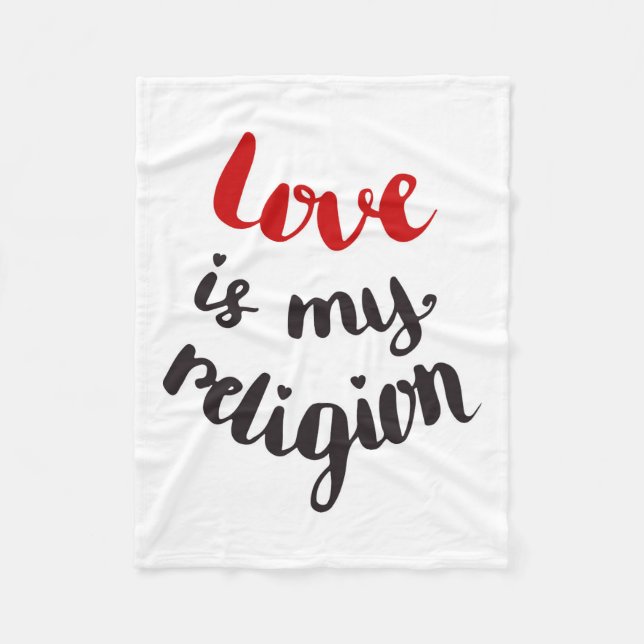 Couverture Polaire L'amour est ma religion (Devant)