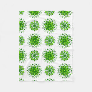 Couverture Polaire l'art du mandala motif
