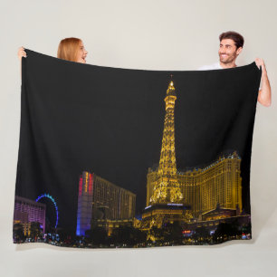 Couverture Polaire Las Vegas la nuit