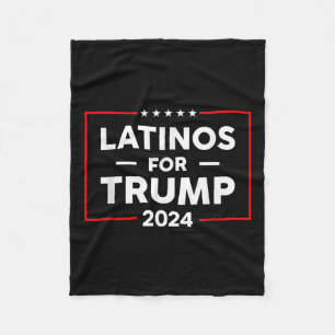 Couverture Polaire Latinos pour Trump 2024