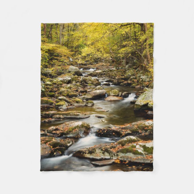 Couverture Polaire L'automne à Big Creek (Devant)