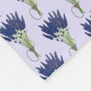 Couverture Polaire Lavandula Lavender Bund Herbe Jardin Fleur Violet
