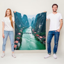 L'avènement de la nature - Paysage de la rivière P