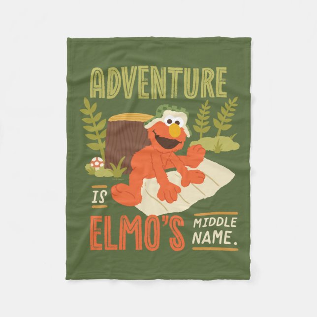 Couverture Polaire L'aventure est le moyen-nom d'Elmo (Devant)