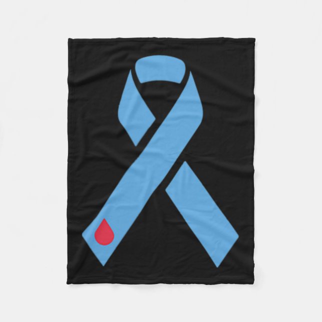 Couverture Polaire Lazy Pancreas Club Retro Diabetes Day On (Devant)