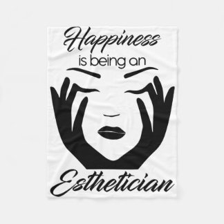 Couverture Polaire Le Bonheur Est Être Esthétique