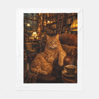 Couverture Polaire "Le Chat de la Librairie