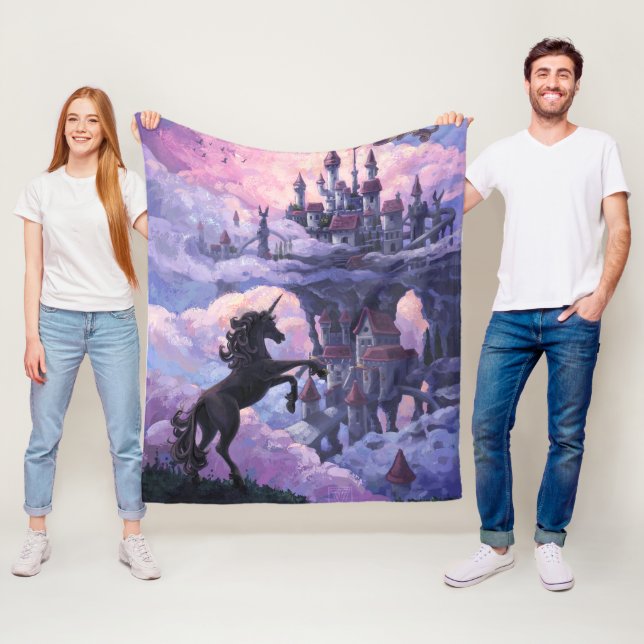 Couverture Polaire Le château de Unicorn (En situation)