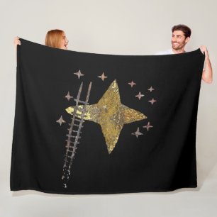 COUVERTURE POLAIRE LE CIEL EST LA LIMITE FLEECE BLANKET