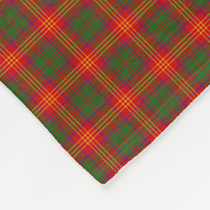 Couverture Polaire Le clan brûle le tartan