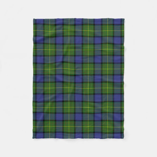 Couverture Polaire Le clan écossais Muir Tartan Plaid (Devant)