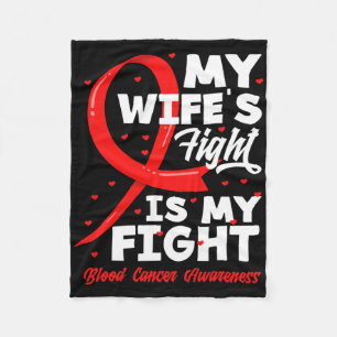 Couverture Polaire Le combat de ma femme est mon combat Sensibilisati