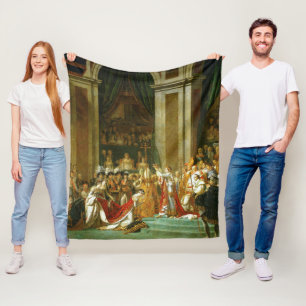 Couverture Polaire Le couronnement de Napoléon, Jacques-Louis David