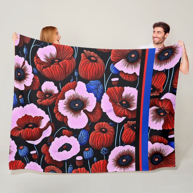 COUVERTURE POLAIRE LE FLEECE BLANKET DU JARDIN ! (En situation)