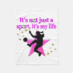COUVERTURE POLAIRE LE FOOTBALL EST MA VIE