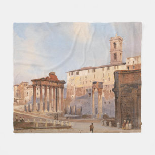 Couverture Polaire Le Forum romain antique (par Ippolito Caffi)