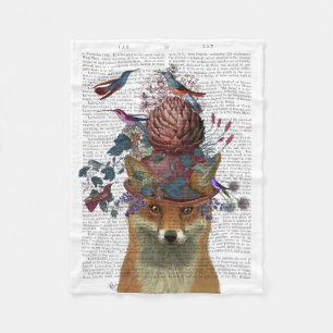 Couverture Polaire Le gardien d'oiseaux Fox avec Artichoke