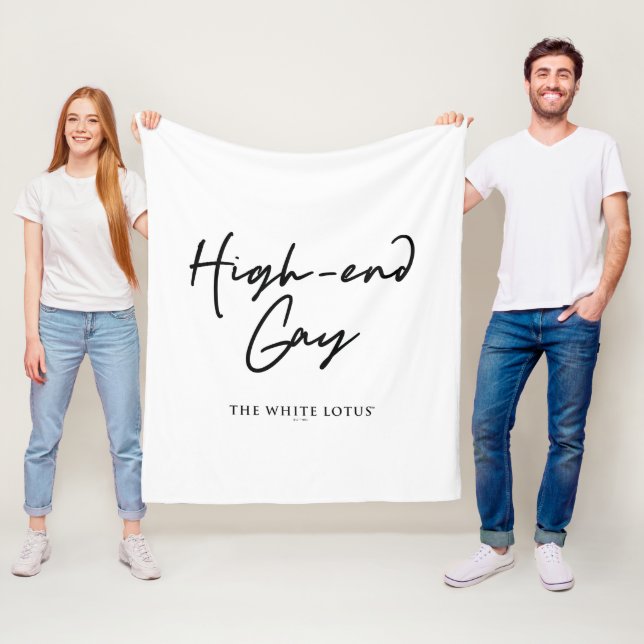 Couverture Polaire Le Gay Haut De Gamme - Le Lotus Blanc (En situation)