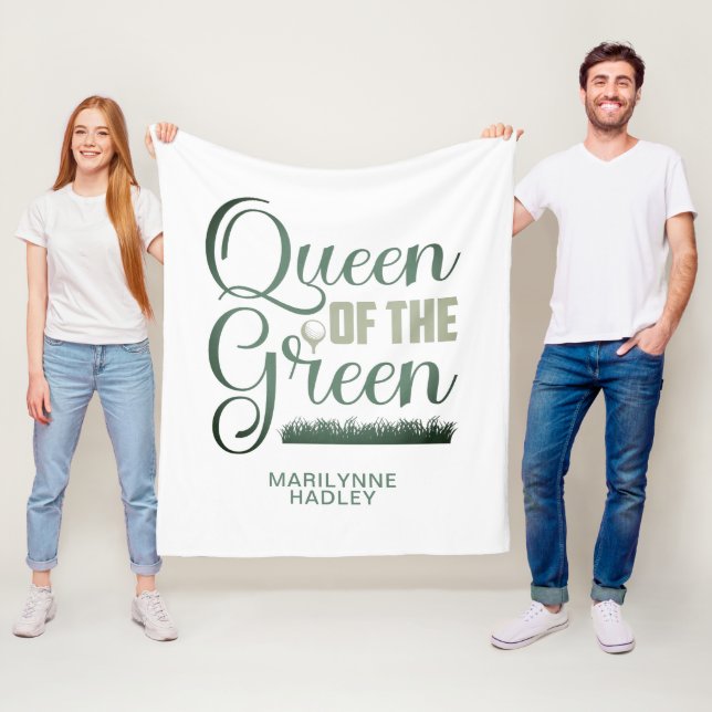 Couverture Polaire Le Golf Reine Du Vert Sportif (En situation)