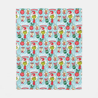 Couverture Polaire Le Grinch | Happy Wholiday Motif